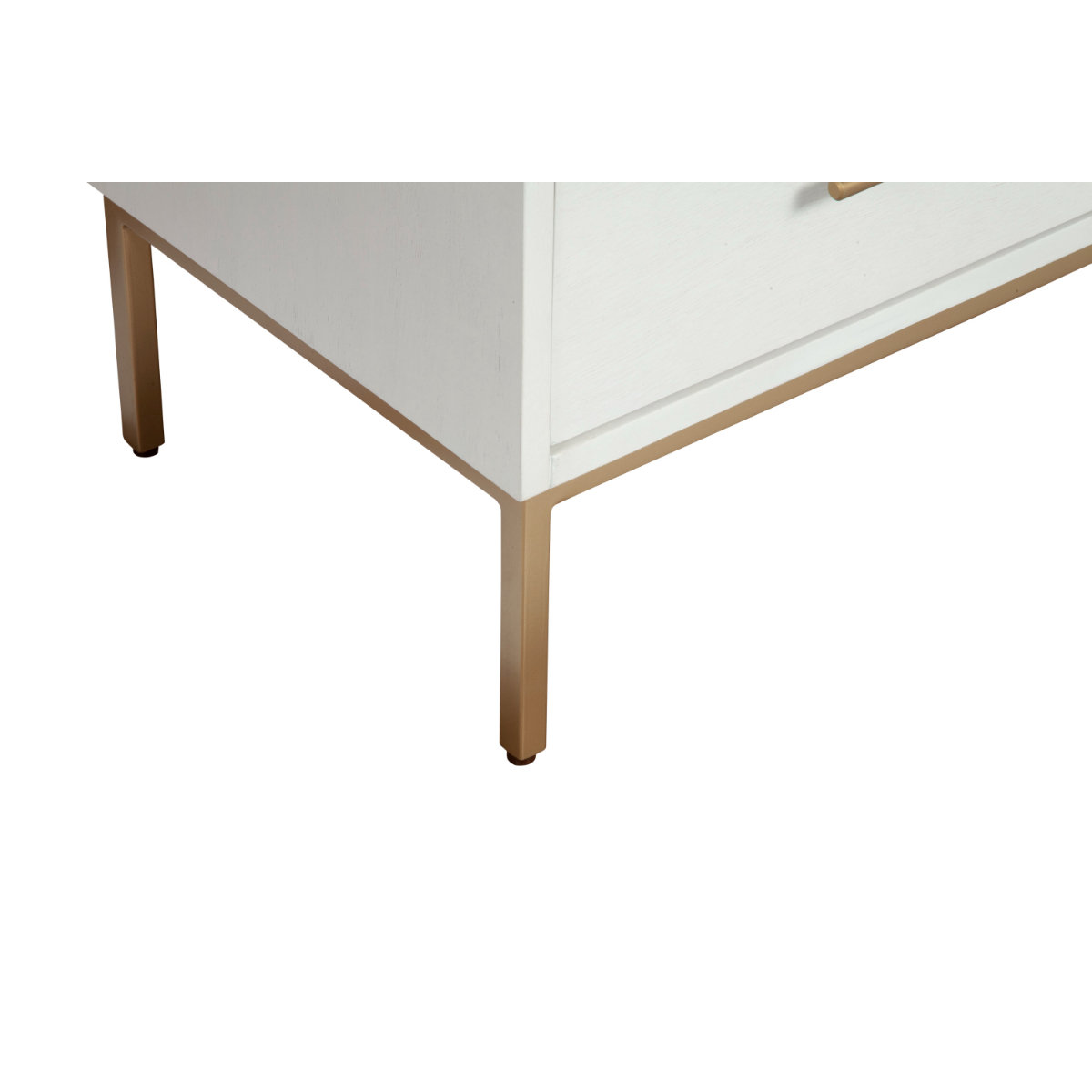 Marino 2 - Drawer Nightstand, White