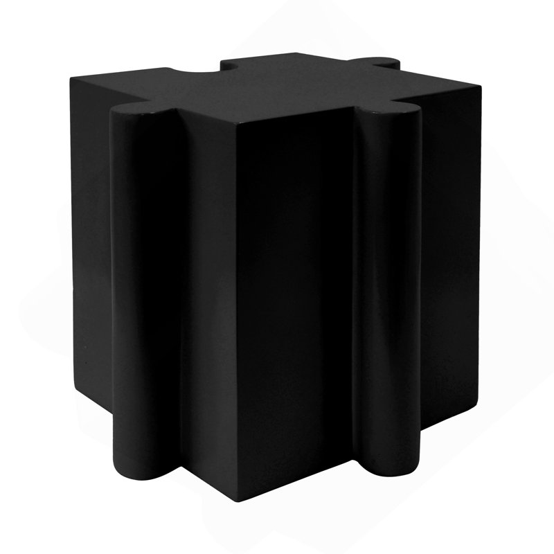 Table d'appoint Art, Noir