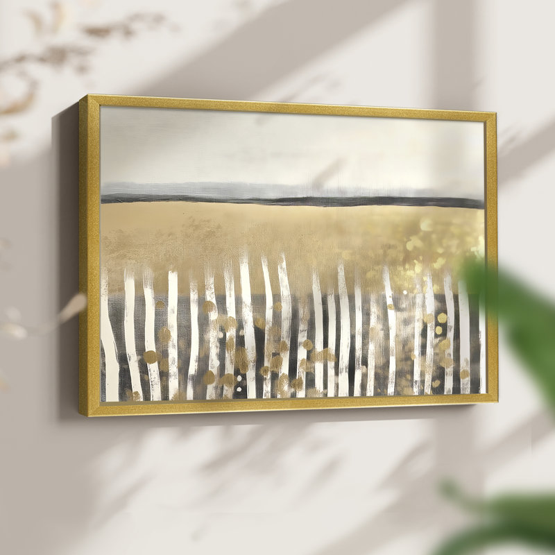 Série abstraite - LXII - Reproduction encadrée - Restickable, H 16 po x l 20 po