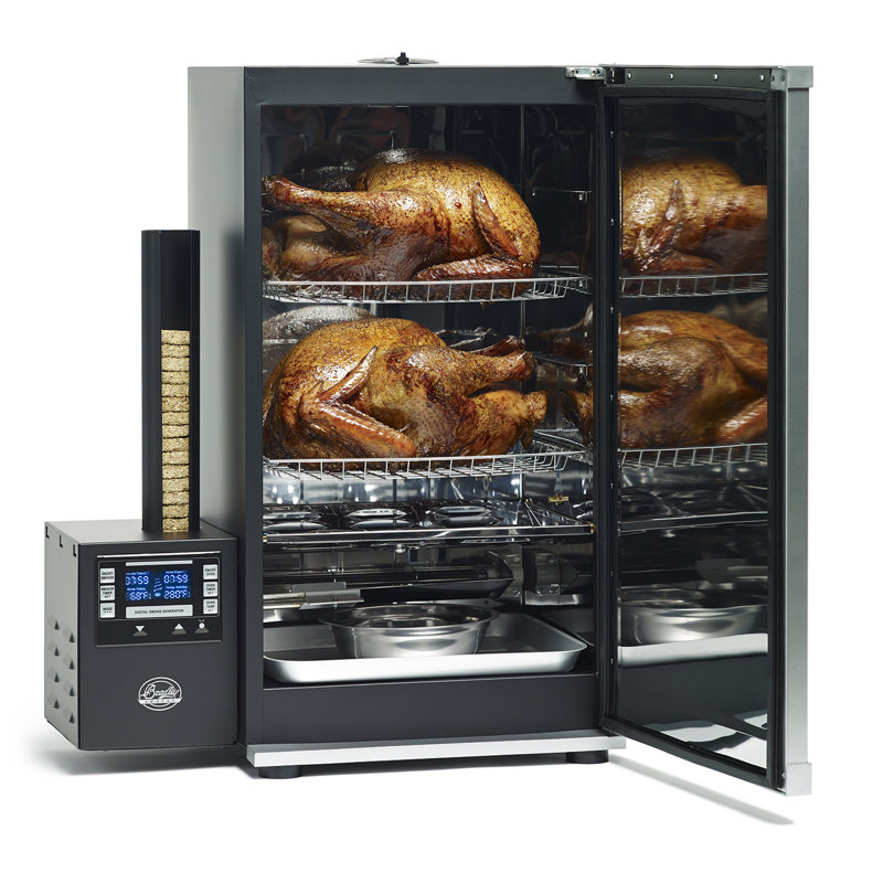 Bradley 4-Rack Stainless Steel Digital Electric Smoker