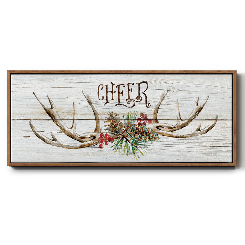 Rustic Cheer - toile encadrée, H 24 po x l 60 po