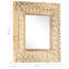 Charbonneau Wood Flat Wall Mirror