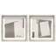 Structural Set Shadowbox Abstract Print by Oliver Gal, Black Frame, 12 x 12-1087555801-1087555807