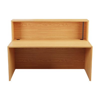 Buariki Rectangle Synthetic Laminate Reception Desk