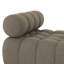 Roma Outdoor Teak Swivel Armless Lounge Chair-266249698
