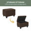 Repose-pieds avec rangement Frontenac-195423207