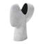 Vase abstrait en Y en terre cuite-1570486909