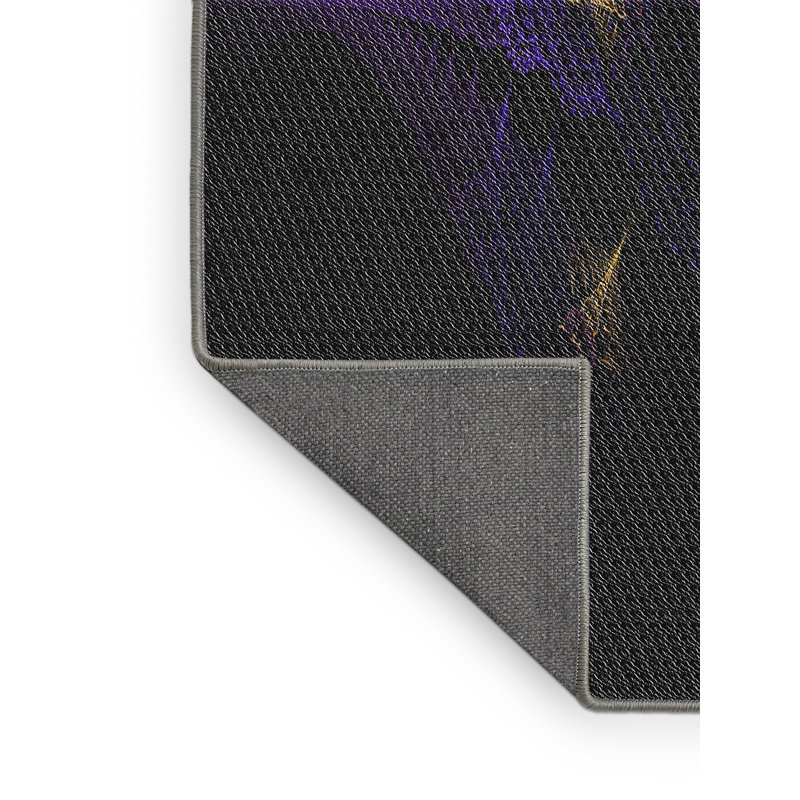 Tapis noir, Rectangle 5 pi x 7 pi