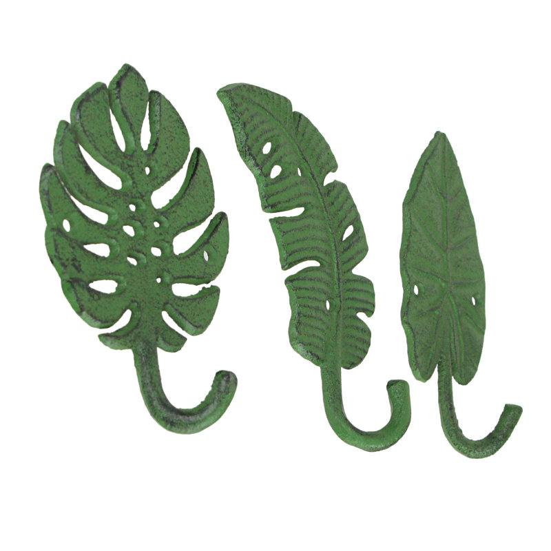 Flex Iron Wall Wall Hook, Green
