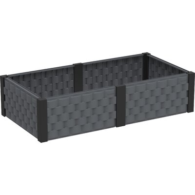 4 ft x 2 ft Plastic Raised Garden Bed -  Duramax Building Products, 86101