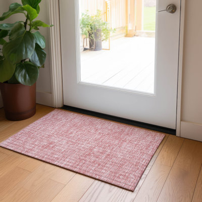 Tapis intérieur / extérieur Killingly avec envers antidérapant