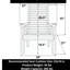 Fauteuil oscillant traité Amish Casual 600 lb-72018311