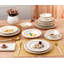 Service de table 20 pièces pour 4 personnes Lorren Home Trends