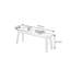 Banc en bois massif Nourudeen-1233827318