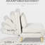 21 places-lit, beige. Multifonctionnel pour le dortoir, appartement, bureau à domicile. Réglable. Tissu respirant semblable au lin. Coussin supplémentaire. Fabrication en métal, capacité de poids de 330 lb, convertible