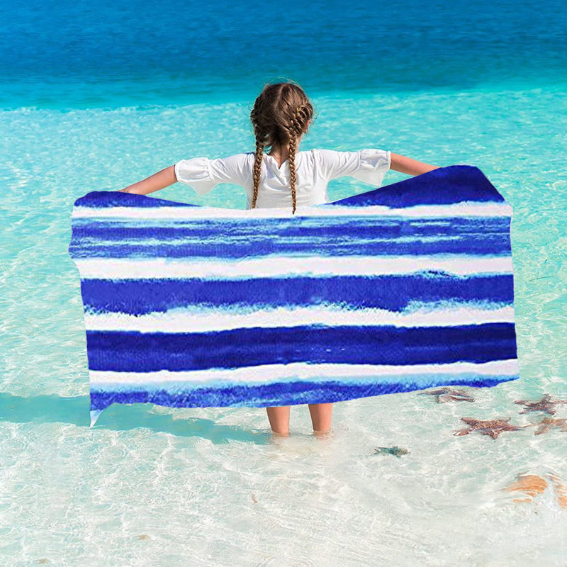 Serviettes de plage surdimensionnées pour serviettes de plage, A