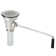 Elkay 3-1/2 Drain Fitting Rotary Lever Operated With 2" OD Tailpiece