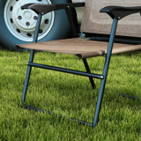 Folding Patio Chairs By , Of 4 For Adults, Breathable Mesh Seat, , Lawn, Brown Zero Gravity Reclining Chair Camping With Recliner