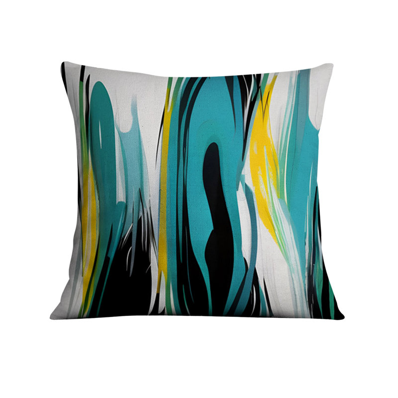 Coussin décoratif, H 20 po x l 20 po, Polyester