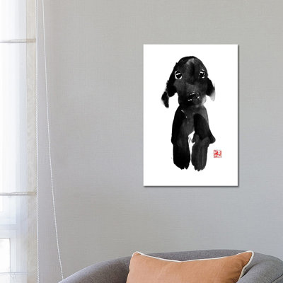 Cute Dog by Péchane - Print on Canvas