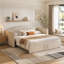 Lit de jour simple tapissier avec couchette escamotable-1856460590