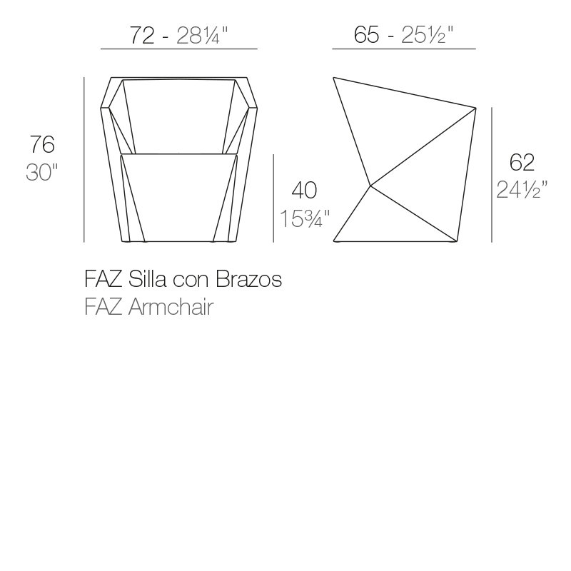 Faz Patio Dining Chair