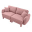 Canapé confortable en polyester avec accoudoirs confortables pour la détente