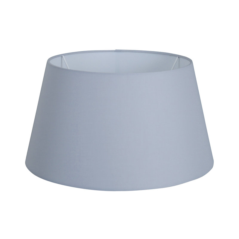 Lyndia 40 cm Textile Empire Lamp Shade, Grey, 19cm h x 35cm W x 35cm D