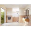 Stellar 53.25 in. x 78 in. Fully Frameless 3 Panel Inline Hinge Shower Door-334074290