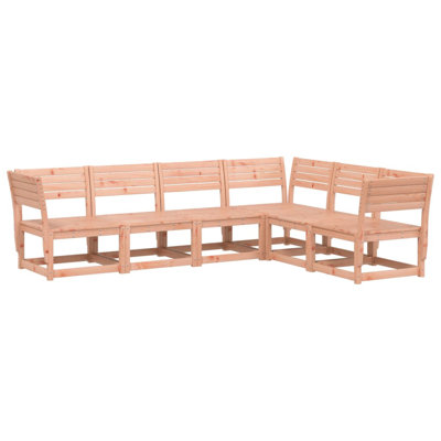 Alpen Home 6 Piece Garden Sofa Set Solid Wood Douglas