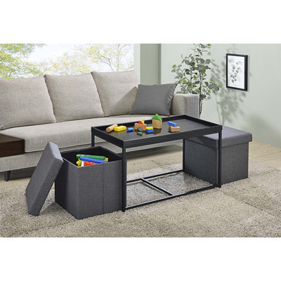 Table basse avec rangement Murph