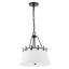 Luminaire suspendu en fer 3 lumières Samora
