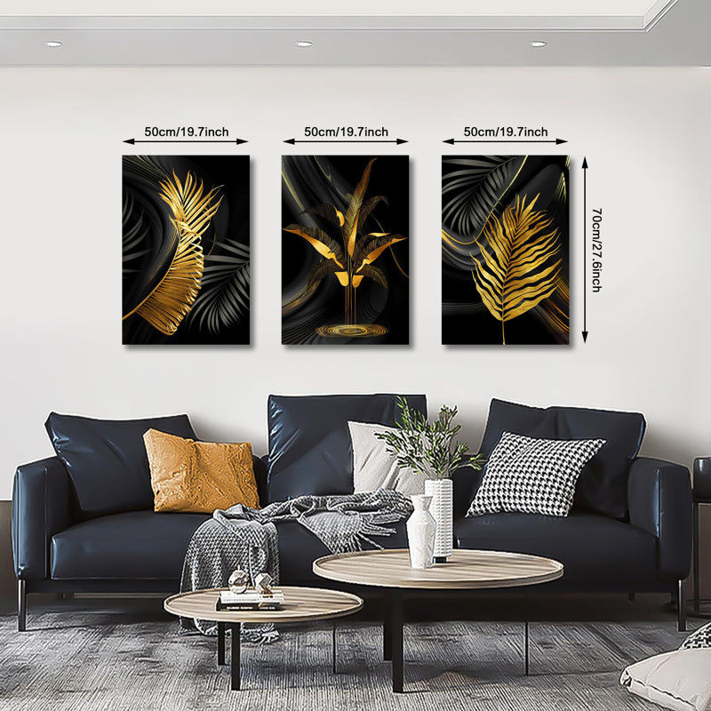 3 Piece Wrapped Canvas Print