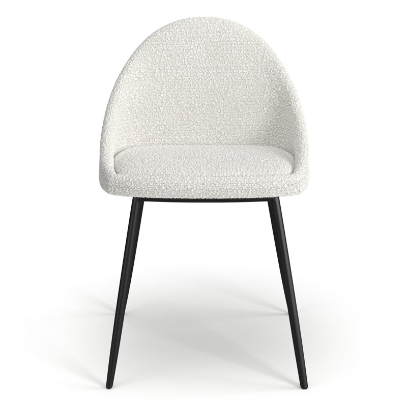 Chaise Holmes Boucle, Boucle blanc