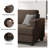 84.2" Upholstered Loveseat Sofa, Linen Fabric 2 Seater Couch For Apartment Living Room(set Of 2)-123295405