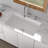 32'' L x 19" W Dual Mount Single Bowl Ceramic Drop-in/Undermount Kitchen Sink
