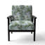 Fauteuil rembourré d'appoint tropical D-237066034