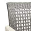 2 chaises en bois - avec siège, velours noir / gris, l 26,56 po x P 23,23 po, H 32,95 po