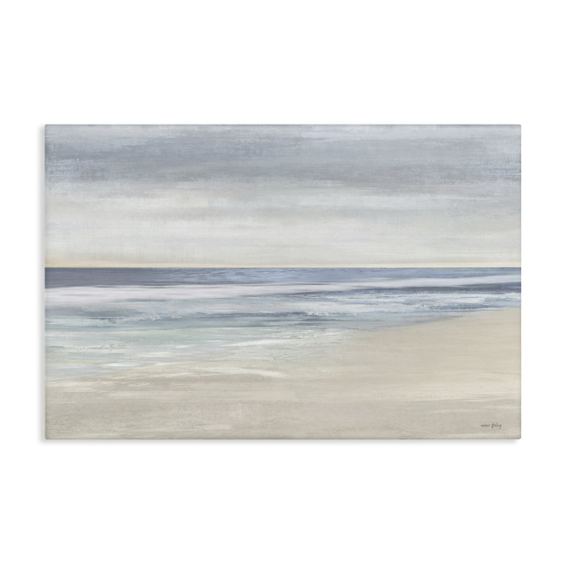 Art mural sur toile Subtle Beach par Amber Sterling, H 30 po x l 45 po