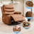Swivel Rocker Recliner Chair with Massage and Heat, Oversized Reclining Sofa with 360° Swivel-224719494