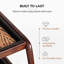 Premium Solid Wood Boot Tray Stand with Natural Coir Mat - Entryway & Mudroom Shoe Organizer-1028796144-1032917238-1032917236