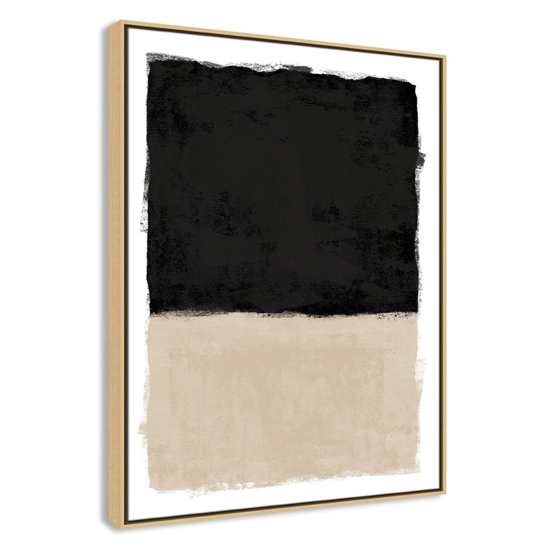 «Moonlight I Print» par Natalie Carpentieri, 31.5' W x 41.5' H, Natural Floater