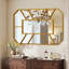 Miroir mural Grid, miroir mural décoratif pour fenêtre, miroir mural pour salle de bain ou salon-374594538-374594540