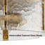 Plafonnier encastré tambour en verre texturé 3 lumières Modern-2027590110