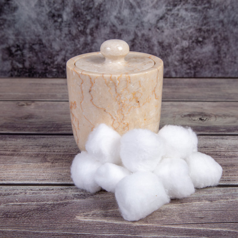 Contenant de rangement pour salle de bain en coton