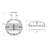 ALB 125-Watt 2000 Lumens Integrated LED Grey Basic Area Light