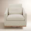 Upholstered Swivel Armchair-574530966