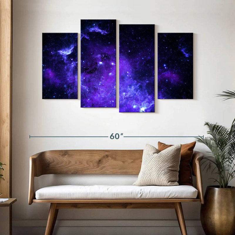Oberle Galaxy Starfield, 32" H x 52" W