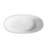 Freestanding Solid Surface Soaking Bathtub With Drainpipe