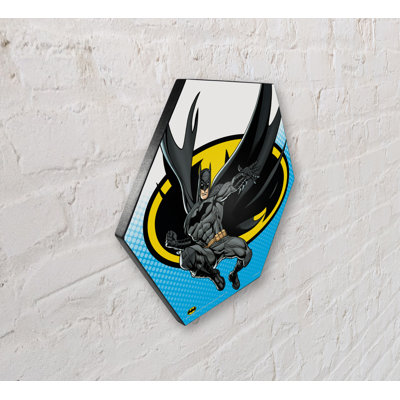 Justice League (Justice League - Batman) Knexagon Wood Print
